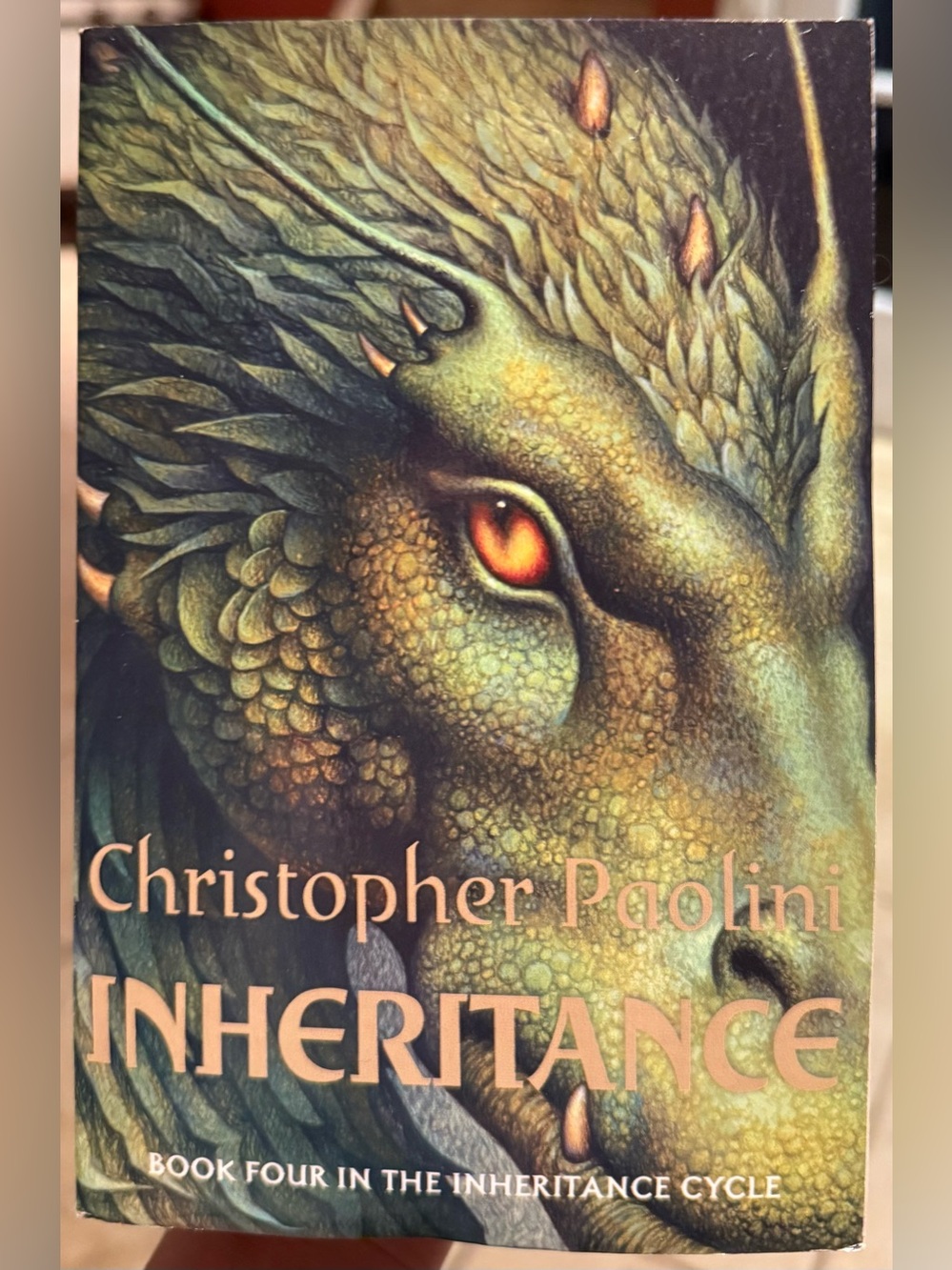 Inheritance (The Inheritance Cycle #4) Paperback Book - Picture 4 of 8